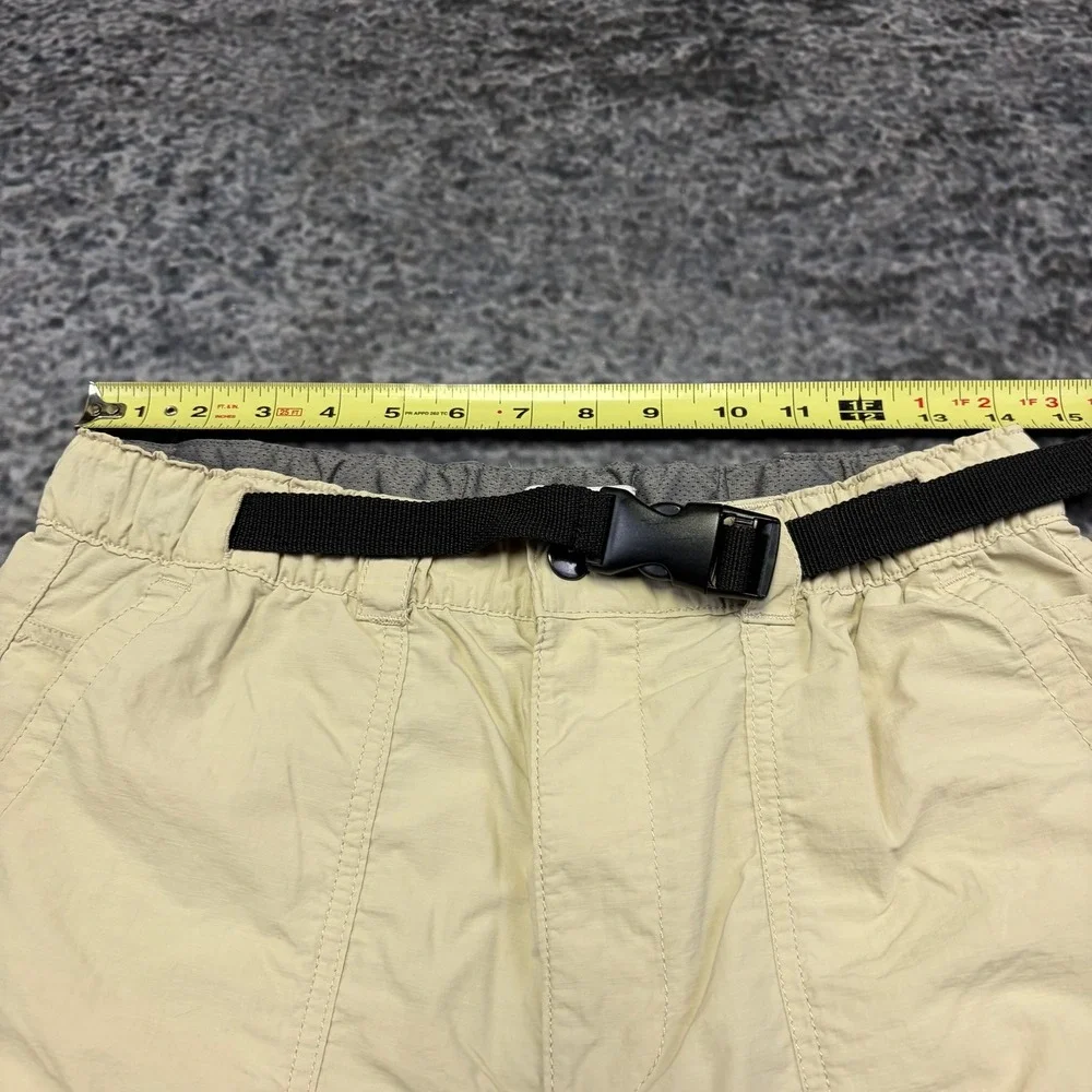 Craft & Barrow Cargo Shorts Mens 32 Tan Adjustable Waist Utility Outdoor Skater